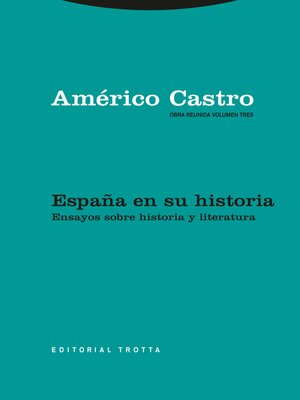 cover image of España en su historia